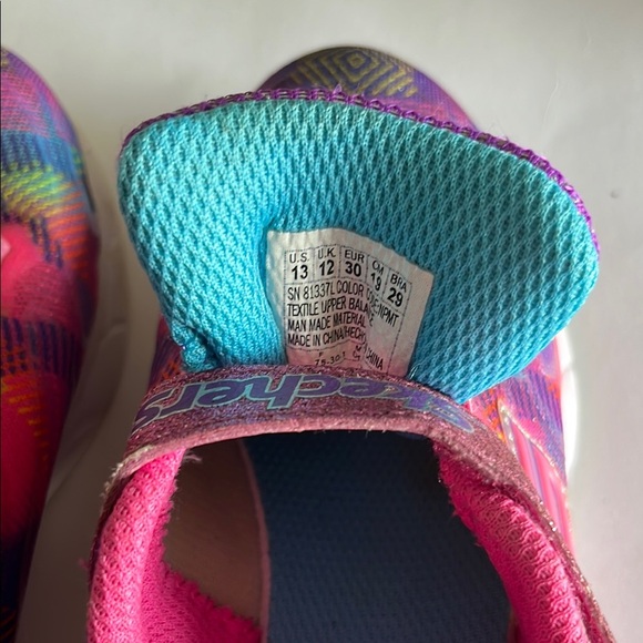 Skechers Pink Sneakers Vibrant Design Comfort - Picture 11 of 11